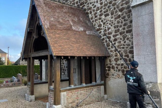 Chantier de façade RenoDrone