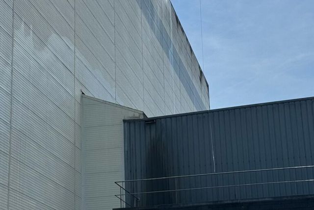 Bardage et mur pignon nettoyés