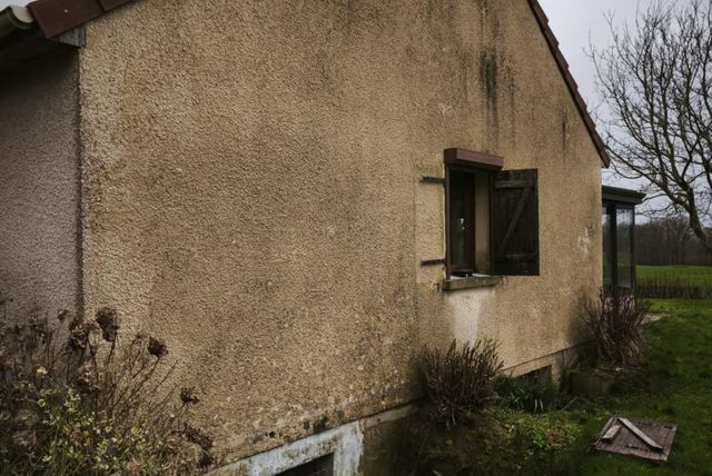 Bardage et mur pignon nettoyés