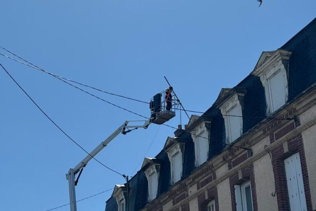 Chantier de façade RenoDrone